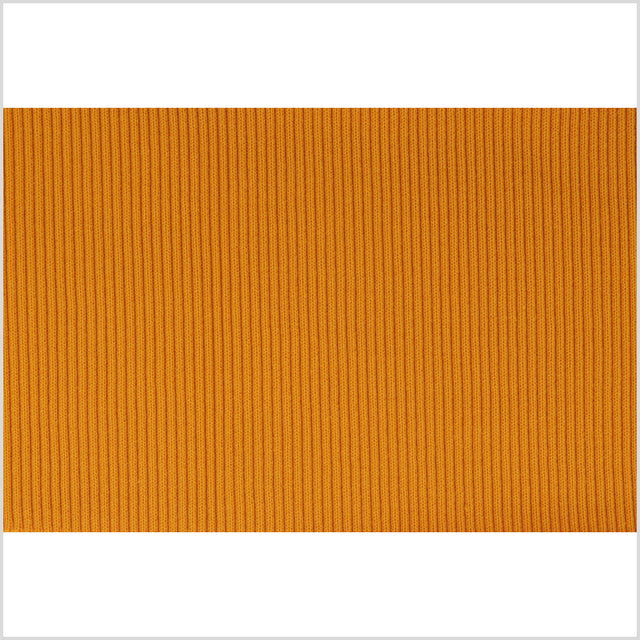 H. Light Gold Acrylic/Spandex 7" X 38" Rib Knit Trim