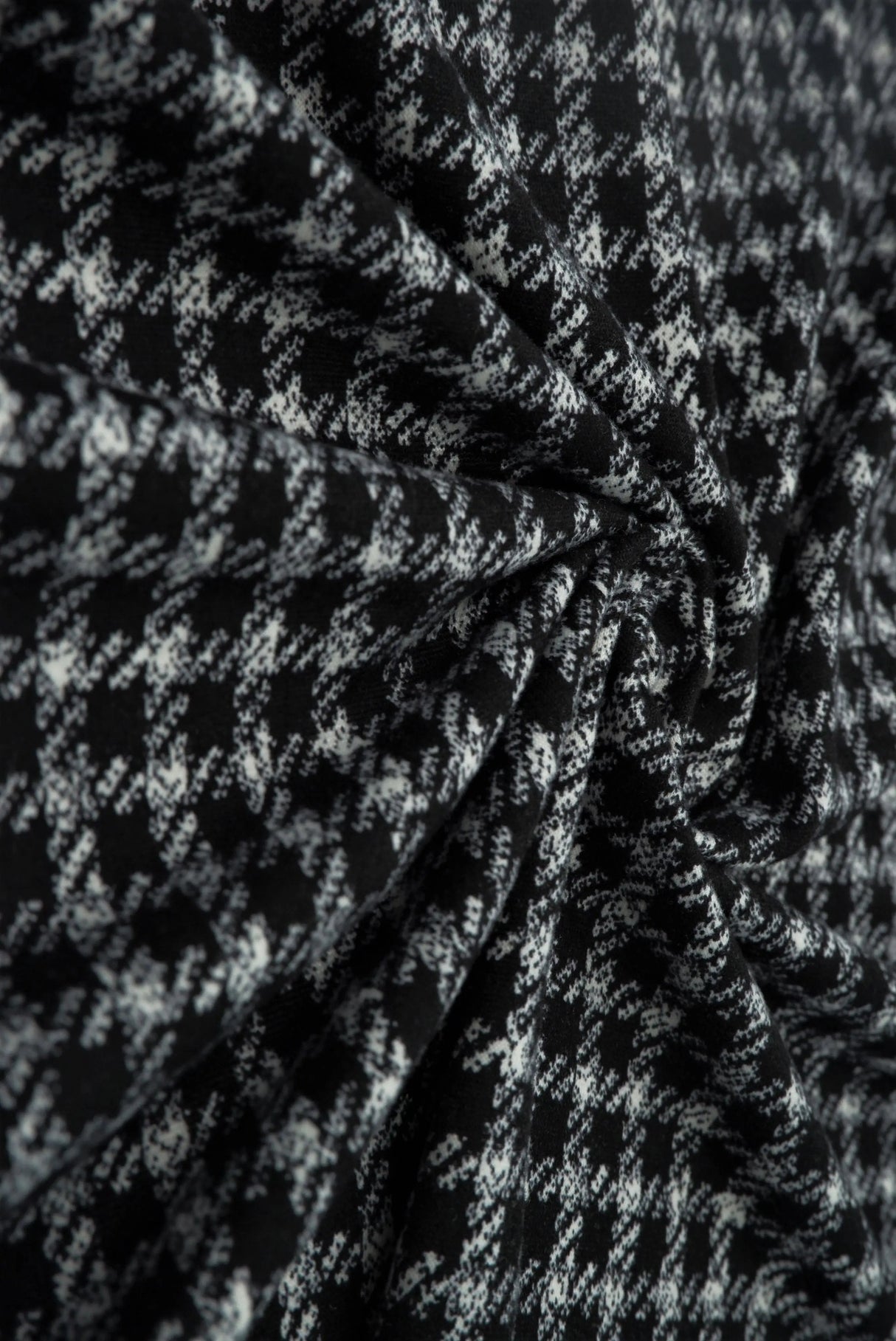 1 Yard Plaid Checker DTY Brushed Knit Fabric Soft Stretch 58 Inches Wide