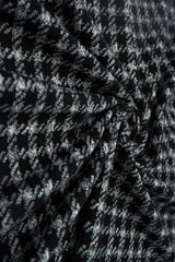1 Yard Plaid Checker DTY Brushed Knit Fabric Soft Stretch 58 Inches Wide