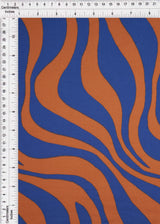 Brushed DTY Zebra Print Knit Fabric