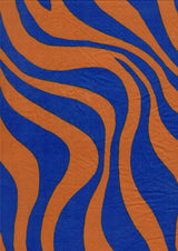 Brushed DTY Zebra Print Knit Fabric