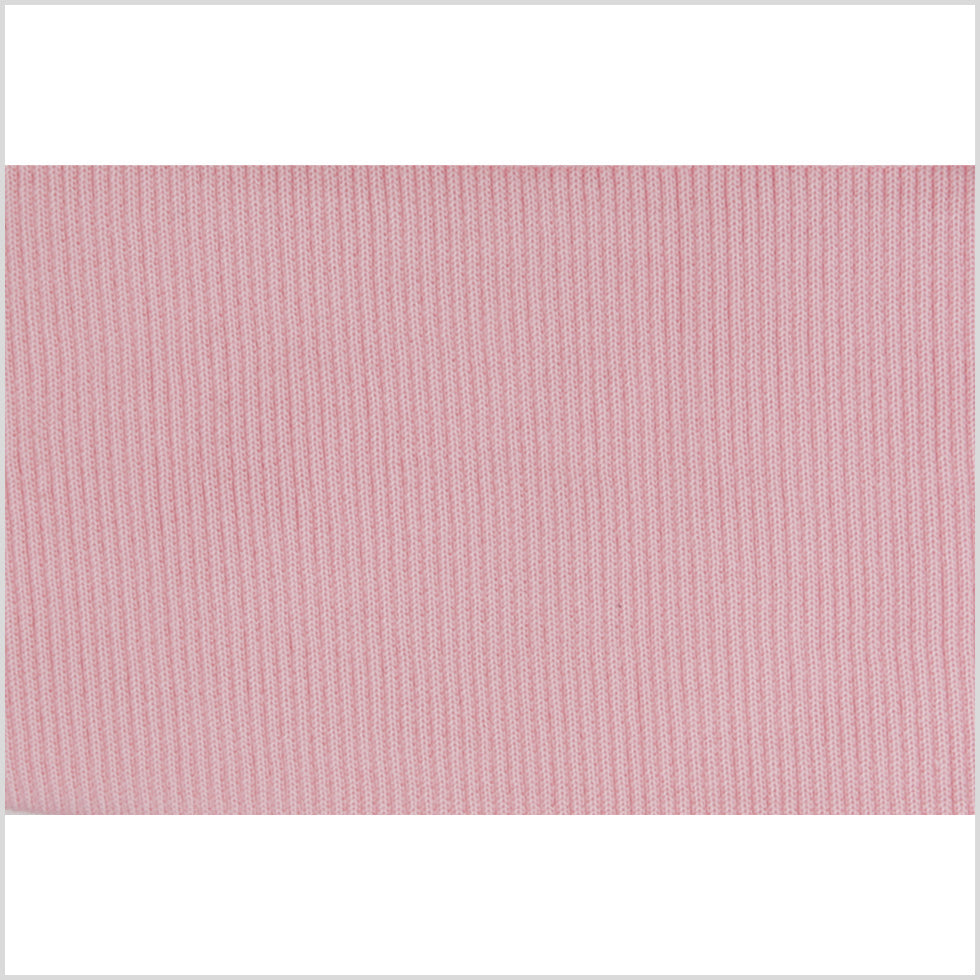 Pink Acrylic/Spandex 7" X 38" Rib Knit Trim