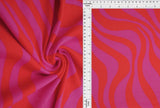 1 Yard Zebra Animal DTY Brushed Knit Fabric Soft Stretch 58 Inches Wide
