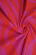 1 Yard Zebra Animal Brushed DTY Knit Fabric Soft Stretch Fabric 58/60" Wide