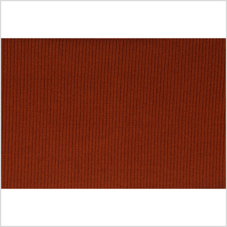 Texas Orange Rib Knit Trim - 7" x 38"
