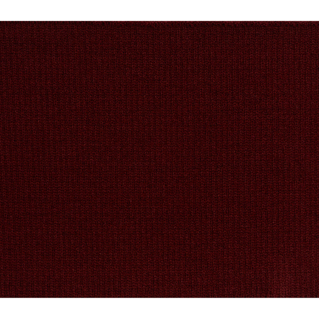 Dark Cardinal Red Rib Knit Trim - 7" x 38"