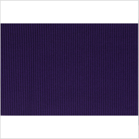 Purple Rib Knit Trim - 7" x 38"