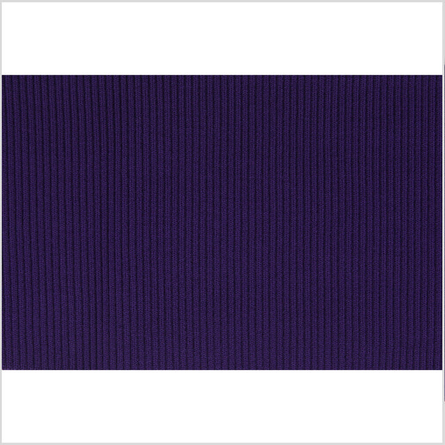 Purple Rib Knit Trim - 7" x 38"