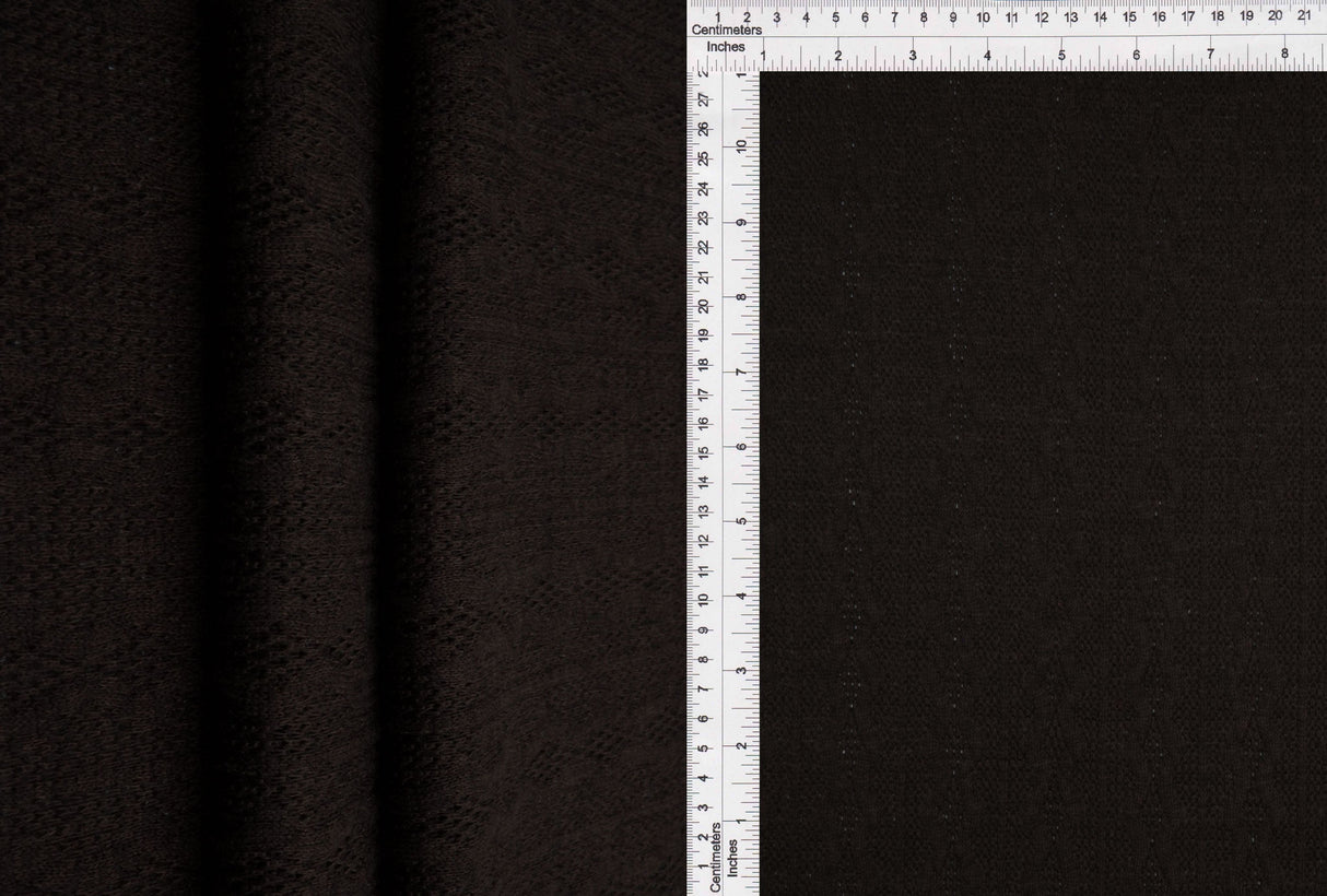 Jacquard Cable Knit Sweater Fabric