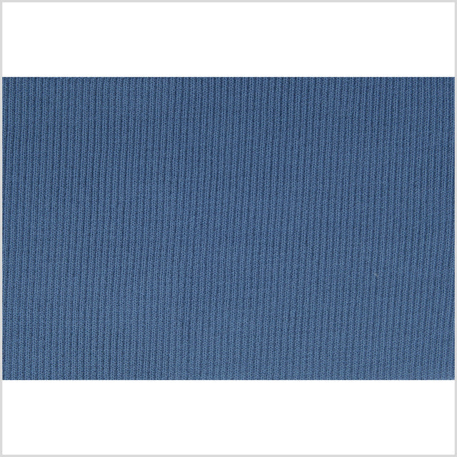 Columbia Blue Rib Knit - 7" X 38"