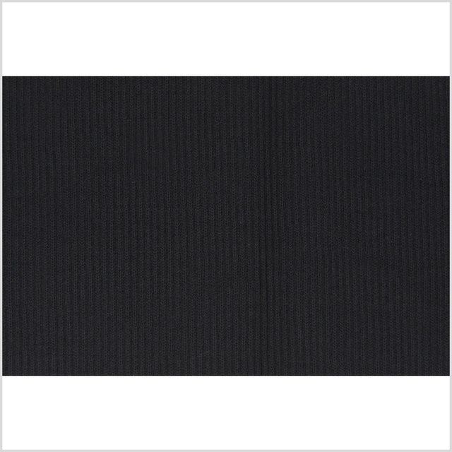 H. Navy Rib Knit Trim - 7" x 38"