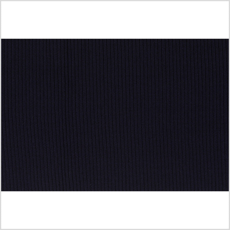 Dark Navy Rib Knit Trim - 7" x 38"