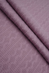 Jacquard Cable Knit Sweater Fabric