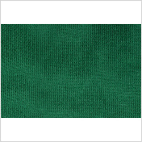 HB. Kelly Green Rib Knit Trim - 7" x 38"