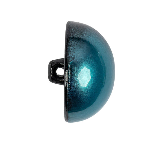 Metallic Teal Button - 44L/28mm