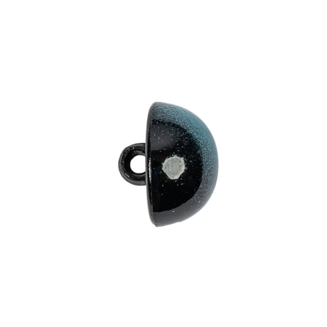 Metallic Teal Button - 24L/15mm
