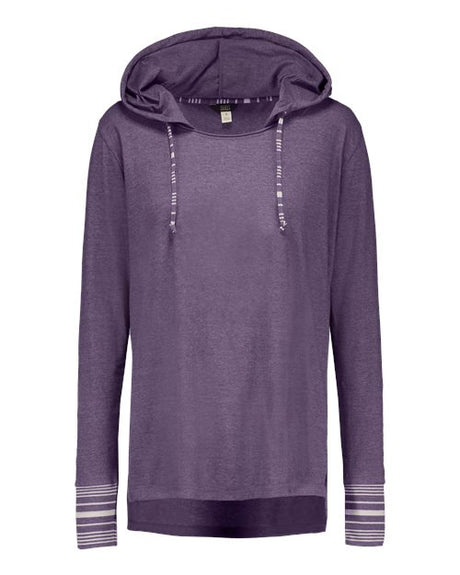 Women's Heathered Jersey Hooded Tunic