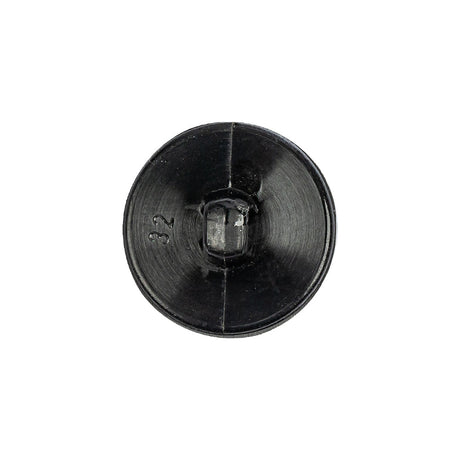 Metallic Silver Button - 32L/20mm