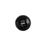 Italian Metallic Yellow Shank Back Button - 20L/12.5mm