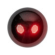 Metallic Red Button - 44L/28mm