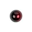 Metallic Red Button - 24L/15mm