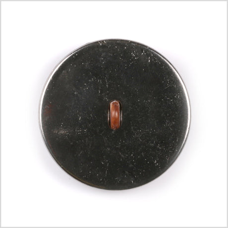 Dark Brown Zamac Button - 32L/20mm