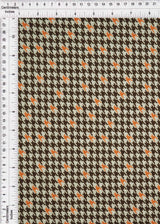 Houndstooth Double Knit Jacquard Fabric