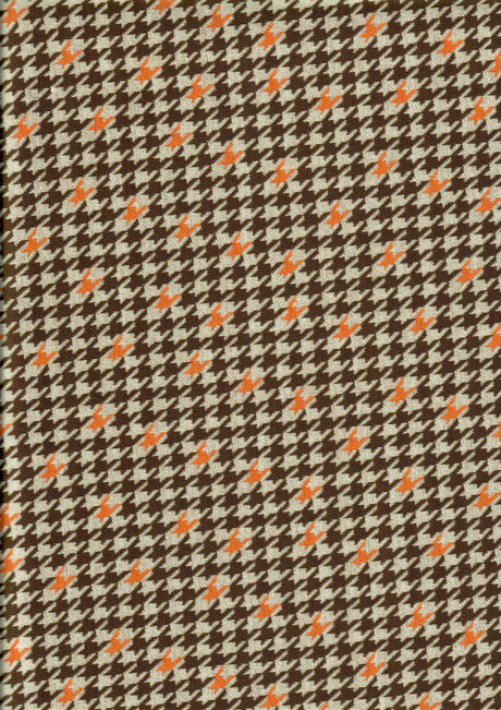 Houndstooth Double Knit Jacquard Fabric