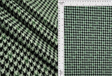 Houndstooth Double Knit Jacquard Fabric