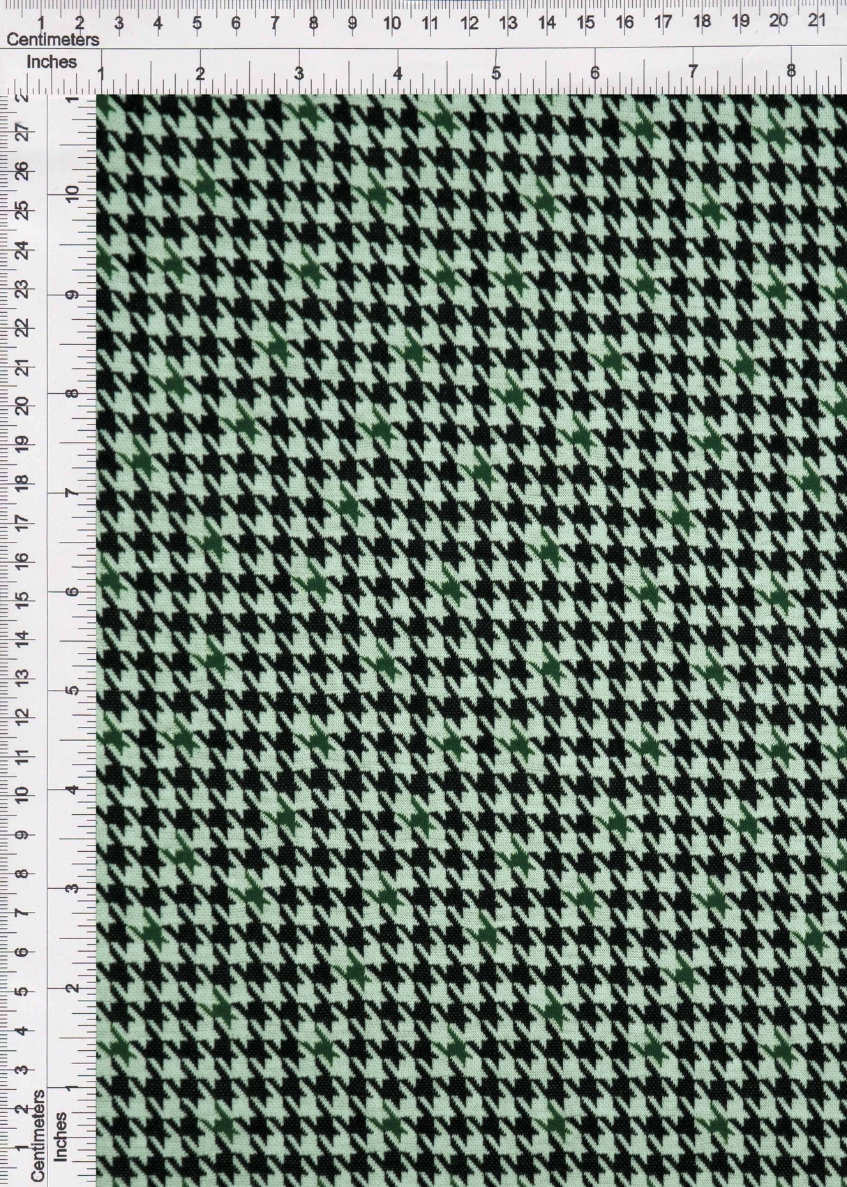 Houndstooth Double Knit Jacquard Fabric
