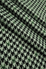 Houndstooth Double Knit Jacquard Fabric