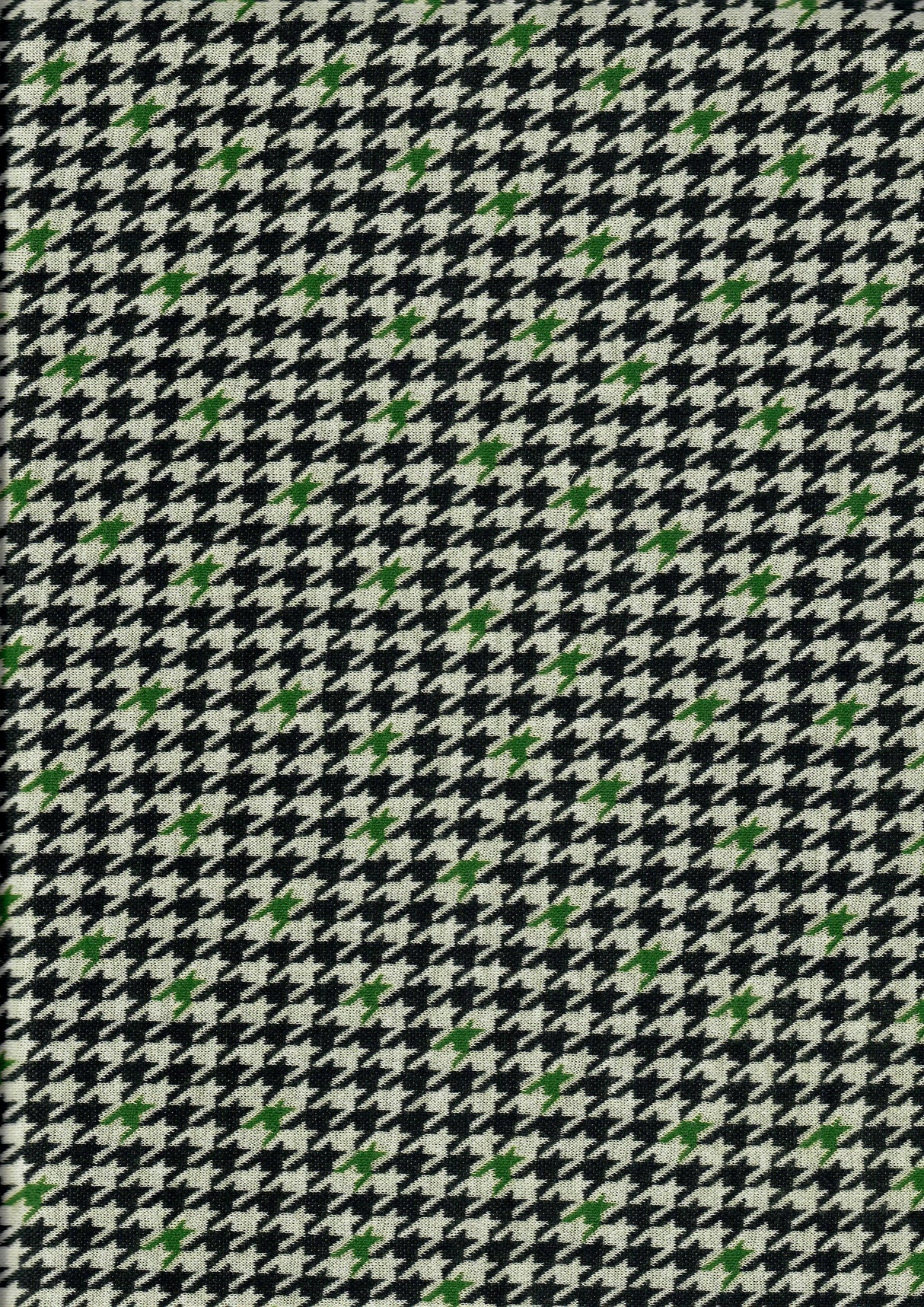 Houndstooth Double Knit Jacquard Fabric