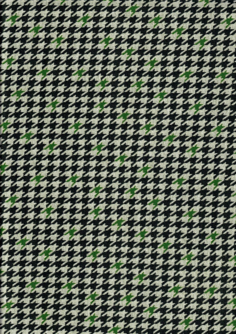 Houndstooth Double Knit Jacquard Fabric