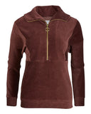Women's Manchester Corded Quarter-Zip Pullover