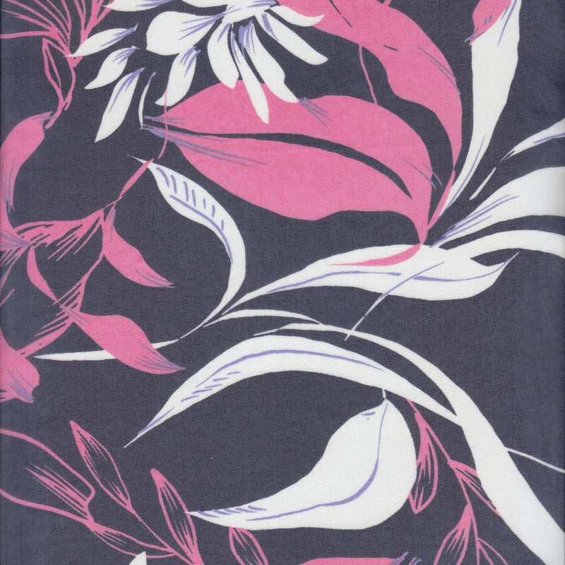 1 Yard Hi Multi Chiffon Floral Print Fabric, 57/58'' Wide 100% Polyester