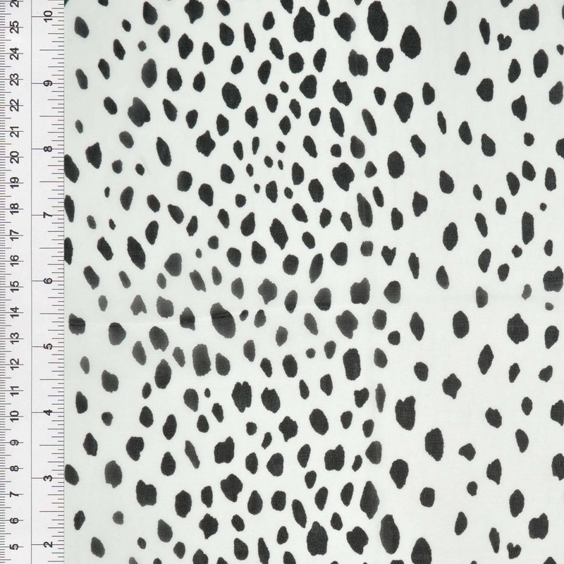 1 Yard Hi Multi Chiffon Animal Print Fabric, 57/58? Wide 100% Polyester