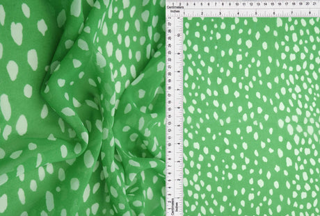 Lightweight Animal Print Cotton Chiffon 70GSM, 57/58'' Wide