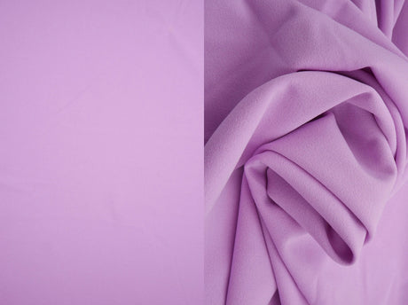1 Yard Solid Techno Crepe Fabric, Heavy Stretch 58/60" Wide for Apparel