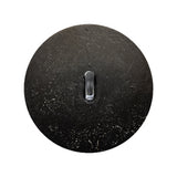 Dark Gray Zamac Button - 44L/28mm