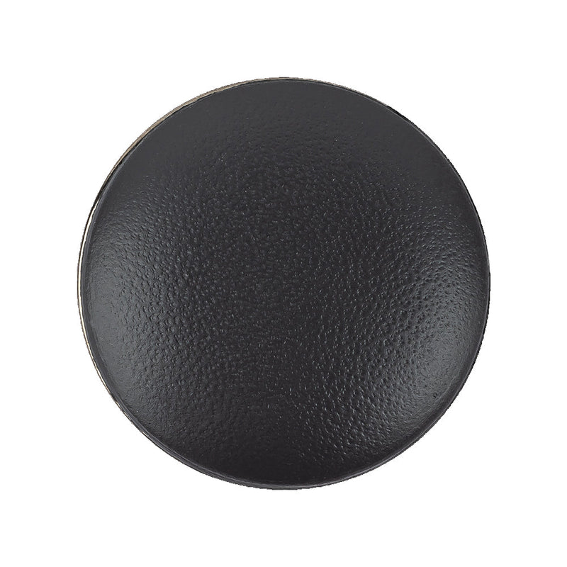 Dark Gray Zamac Button - 44L/28mm