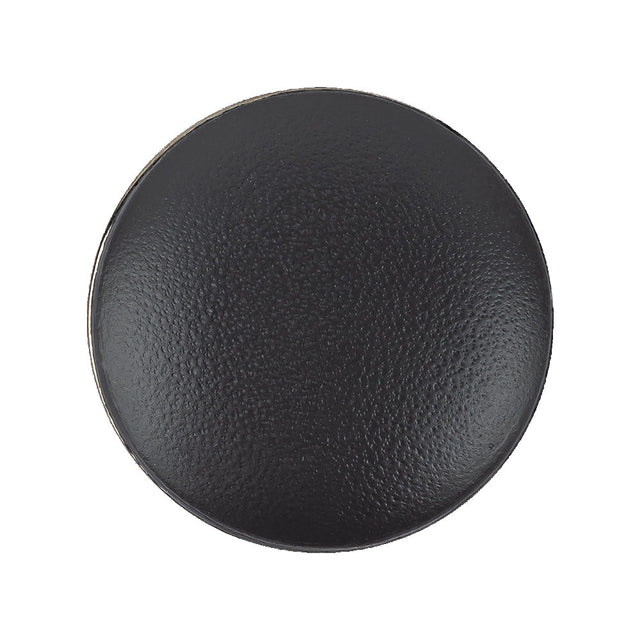 Dark Gray Zamac Button - 44L/28mm