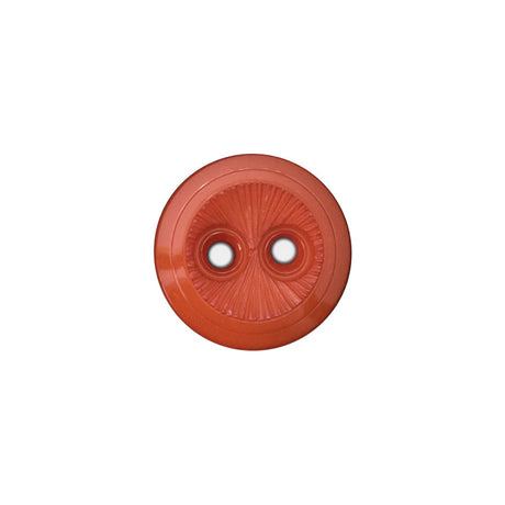 Orange Plastic Button - 24L/15mm