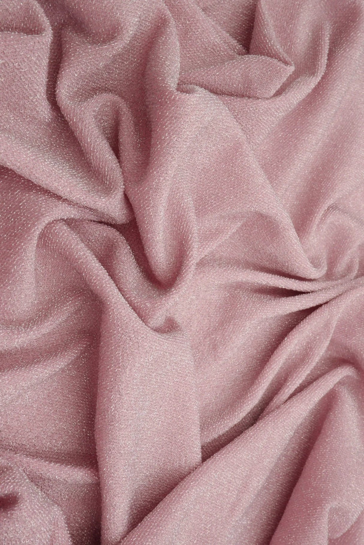 1 Yard Glitter Jersey Knit Fabric with Lurex, 150 GSM, 58/60? Wide Stretch Blend