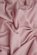 1 Yard Glitter Jersey Knit Fabric with Lurex, 150 GSM, 58/60'' Wide Stretch Blend