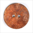 Orange 2-Hole Coconut Button - 80L/50.8mm