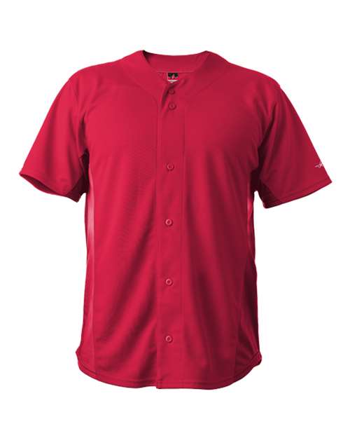 Alleson Athletic Unisex Crush Full Button Baseball Jersey