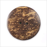 Floral Coconut Button - 28L/18mm