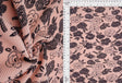 Pleated Geo Floral Interlock Knit