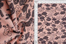 Pleated Geo Floral Interlock Knit