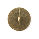 Gold Coin Metal Shank Back Button - 24L/15mm